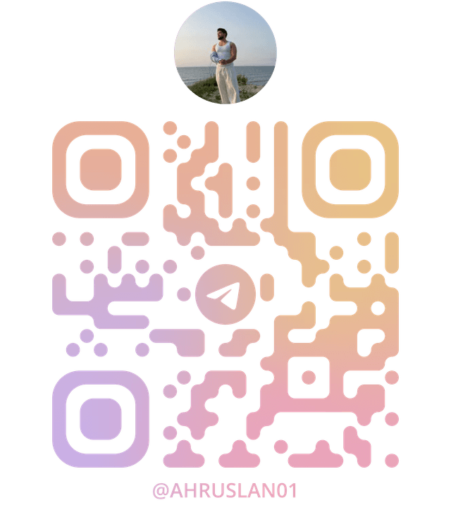 QR-код для связи в Telegram